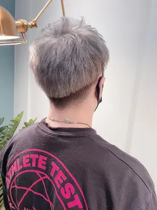 カラー メンズ ケアブリーチ /髪質 改善/古橋圭史郎のヘアスタイル