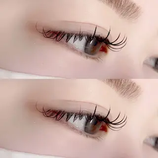 マツエク・マツパ Morganite 🦋 ÿui 🦋のマツエク・マツパデザイン