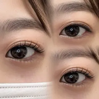 マツエク・マツパ mika❤︎まつげ| 眉毛|束感【茅ヶ崎】のマツエク・マツパデザイン