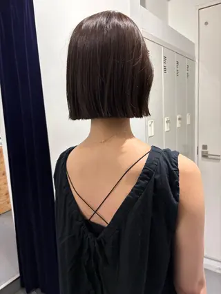 ショート カラー ボブ/似合わせカット /ニュアンスカラーのヘアスタイル