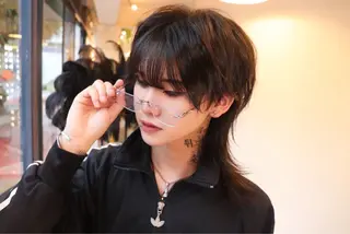 メンズ SHIN レイヤー‪‪カットのヘアスタイル