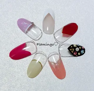 ネイル 浮きにくいフィルイン ｜上品シンプルネイルのネイルデザイン