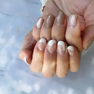 ネイル 'mm所属・'mm  (ミリ) ＭＡＮＡＭＩのネイルデザイン