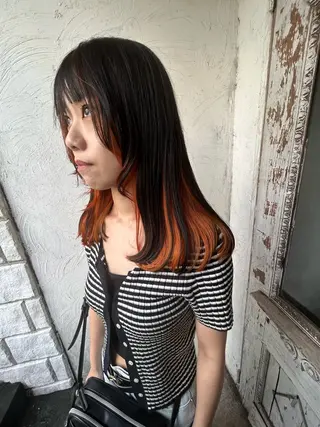 ロング カラー お任せヘア☘️☘️ 及川渚のヘアスタイル