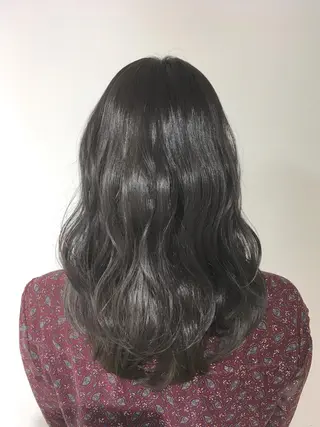 セミロング カラー go today shaire salon 本店所属・yoshi ☆のヘアスタイル