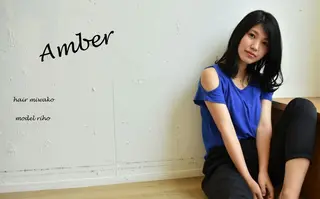 ミディアム カラー Amber所属・山形 光輪子のヘアスタイル