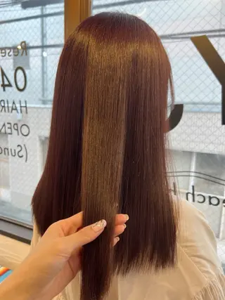 ロング カラー KANA/ボブ/ インナーカラー/艶髪のヘアスタイル