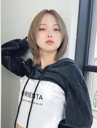 ミディアム 得能 海翔のヘアスタイル