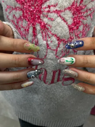 ネイル ひめか🫁 推し概念・個性派のネイルデザイン