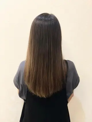 ロング カラー SHANTi 飯塚 ヘアセット/髪質改善のヘアスタイル