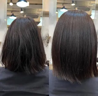 ミディアム VISAGE ba.sk 金子詩帆のヘアスタイル