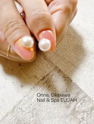 ネイル Nail & Spa ELIJAH(ネイルアンドスパイライジャ)所属・ダンラップ新里 友簣乃のネイルデザイン