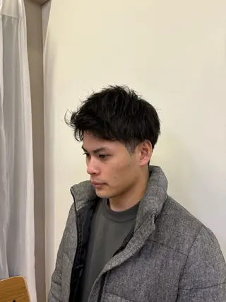 メンズ Koya ショート/ボブのヘアスタイル