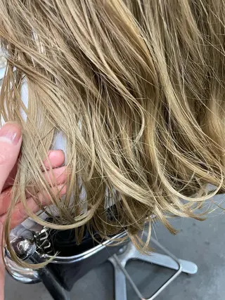 ロング カラー 垣内 征斗のヘアスタイル