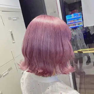 ミディアム 💛ムラ修正ブリーチ 💛YUUのヘアスタイル