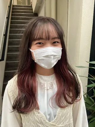 ロング nico🏁 rihoのヘアスタイル