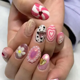 ネイル 東 千夏のネイルデザイン