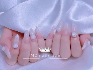 ネイル 長さだし専門店 M2 rikaのネイルデザイン