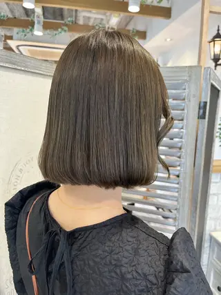 カラー 竹花 香奈のヘアスタイル