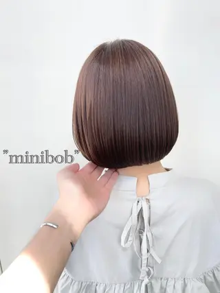 ショート カラー パーマ ヘアアレンジ Zina福岡天神店 艶髪/レイヤー/小顔のヘアスタイル