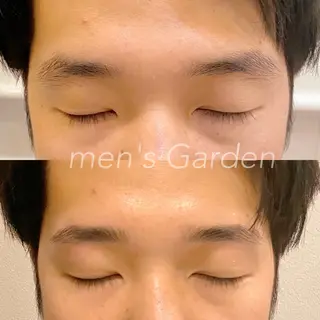 メンズ アイブロウ メンズガーデン yuriのネイルデザイン