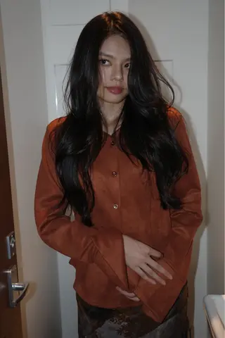 ロング カラー ヘアアレンジ opus 店長大和 レイヤー/赤み消しのヘアスタイル