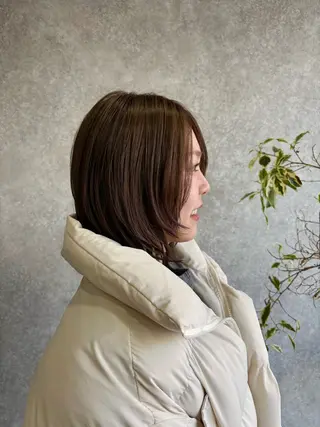 ミディアム カラー enn...所属・透明感🪽ナチュラル 艶カラー/樋口のヘアスタイル