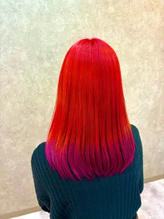 セミロング カラー 【enil代表】 杉林和哉のヘアスタイル