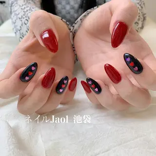セミロング nail jaol池袋店所属・ネイルJaol 池袋のネイルデザイン