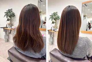 ロング IVY hairdesign所属・⚪︎ YUNAのヘアスタイル