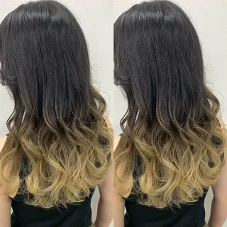 ロング ブリーチ無しカラー✨ 美鈴のヘアスタイル