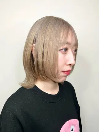 ショート カラー FERiCIA所属・ウルフカット/ 今川尚睦のヘアスタイル