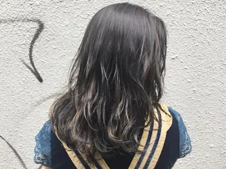 セミロング カラー ヘアアレンジ 銀座No.1髪質改善 縮毛矯正/本木のヘアスタイル