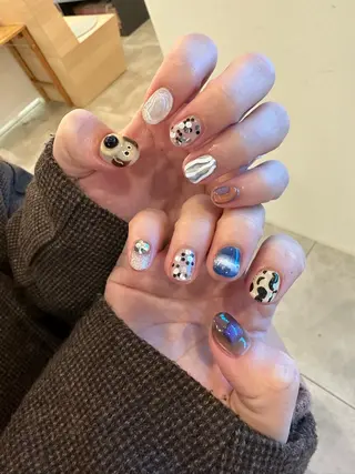 ネイル あなたの日常へ➕α♪ しろくま nailのネイルデザイン