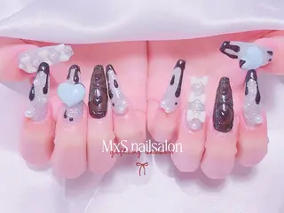 ネイル 長さだし専門店 M2　rikaのネイルデザイン