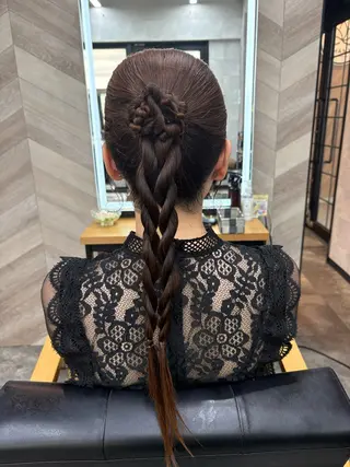 ロング ヘアアレンジ SHANTi 飯塚 ヘアセット/髪質改善のヘアスタイル