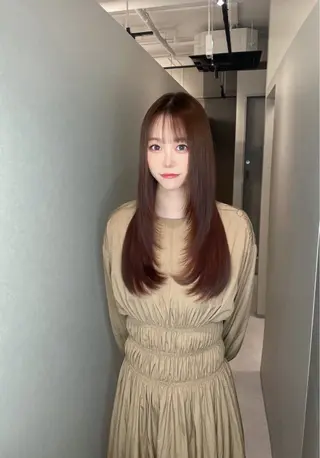 ロング カラー 今井 勝也のヘアスタイル