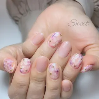 ネイル sweet 仲野陽子のネイルデザイン