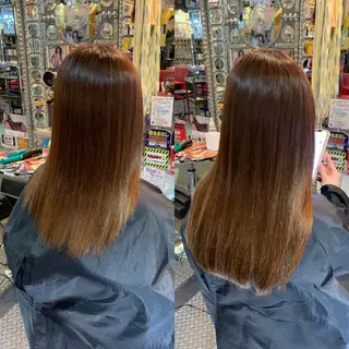 セミロング カラー ヘアアレンジ haco+所属・🌈派手髪エクステ ブレイズ🌈ひろとのヘアスタイル