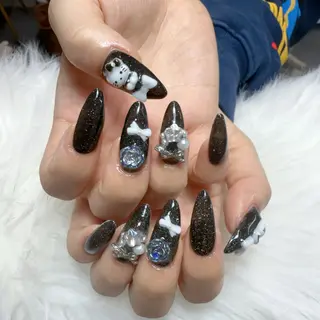 ネイル 🎀nana🫧 ワンホンネイル🎀のネイルデザイン