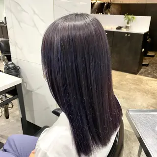 セミロング カラー 増子 祐太朗のヘアスタイル