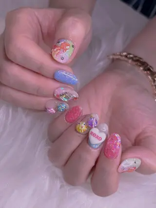 ネイル 長さだし専門店 M2 rikaのネイルデザイン