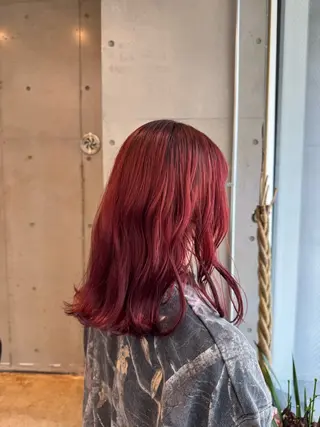 カラー sora/ハイトーン /透明感カラー🫧のヘアスタイル