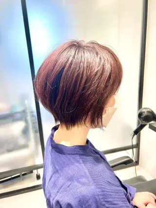 ショート ショートボブ／川崎 子安健太のヘアスタイル