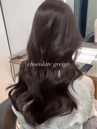 ロング 韓国ヘア/レイヤー Londエレンのヘアスタイル