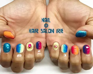 ネイル Hair salon Irie所属・與儀 知佳のネイルデザイン