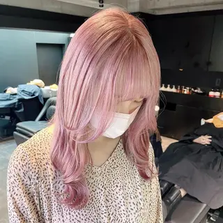 ロング カラー MiL所属・✨ハイトーン✨ 濱田知孝のヘアスタイル