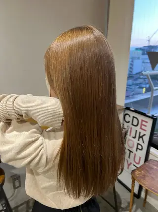 セミロング カラー ヘアアレンジ 金子 廉のヘアスタイル