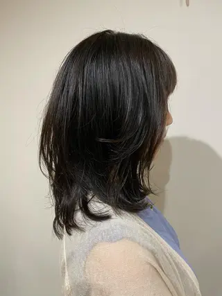 セミロング cote a cote所属・コタ コットのヘアスタイル