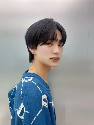 ショート カラー メンズ 大阪韓国メンズ特化 LUNAのヘアスタイル